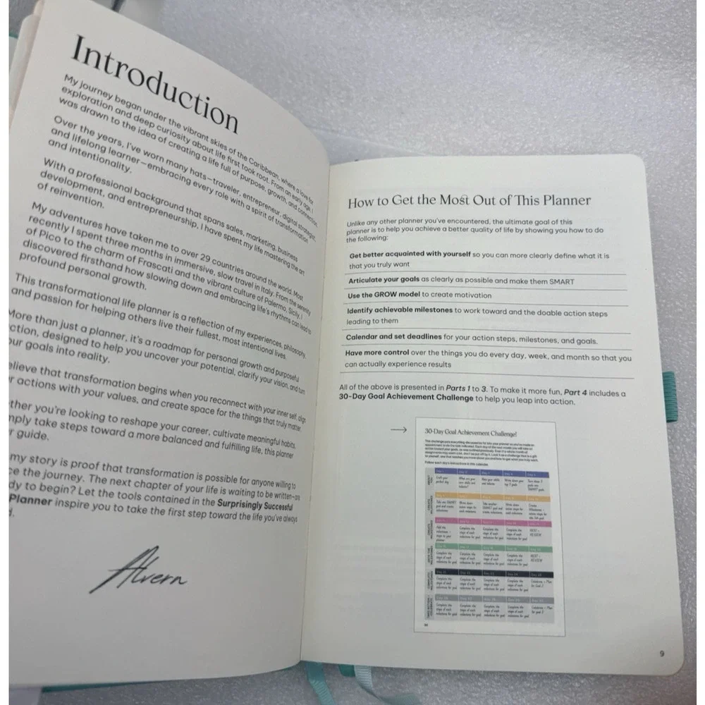 Surprisingly Successful Undated Weekly and Monthly Planner A5 NEW *read...